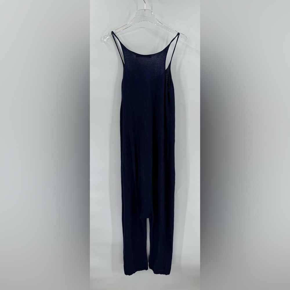 Lauren Manoogian Women's Charcoal Gray Sleeveless Jumpsuit - Picture 4 of 8